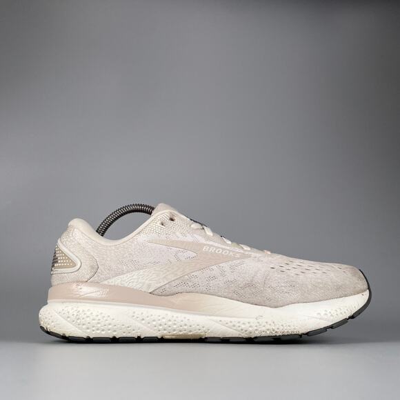 Brooks Ghost 16 Men\'s Size 10.5 D Beige Athletic Running Walking Shoes Sneakers main image 4